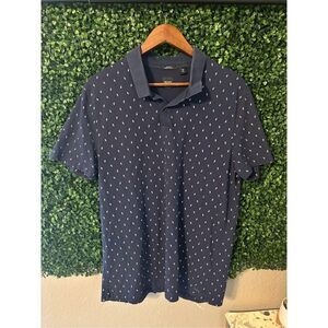 Hugo Boss Blue Pima Cotton Polo Sz XL